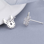 Women's earrings with sparkling crystals and playfully designed wings Style and Serve
