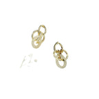 Women's Hanging Earrings with Luxurious, Sculptural Design Style and Serve