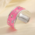 Women's bangle with sparkling star motif Style and Serve
