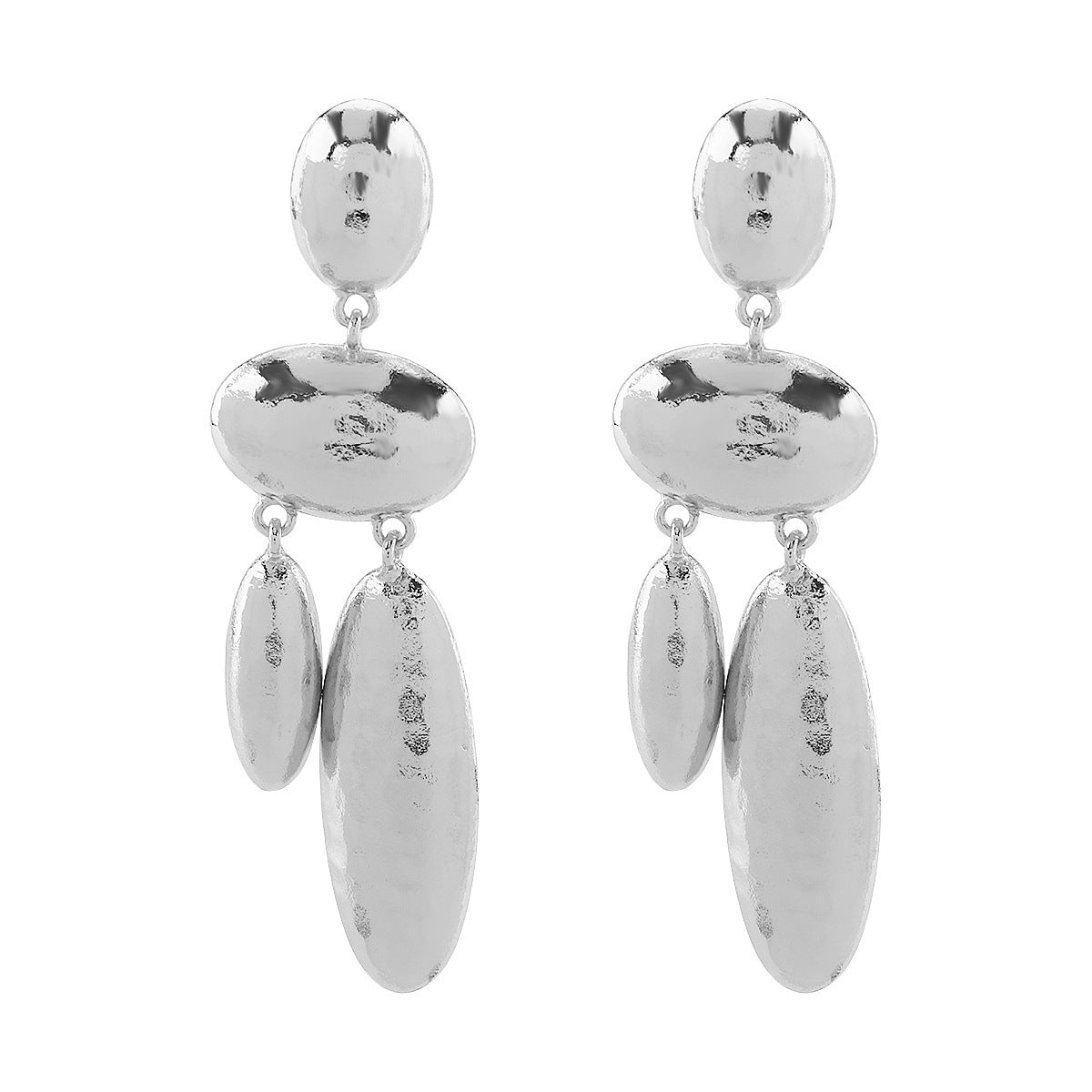 Women Hanging Earrings with artistic, three-dimensional design Style and Serve