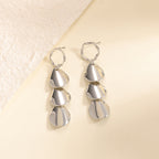 Women Hanging Earrings with Elegant Shell Design Style and Serve