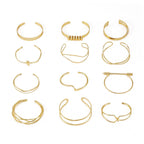 Ladies' bangle with elegant curved design Style and Serve