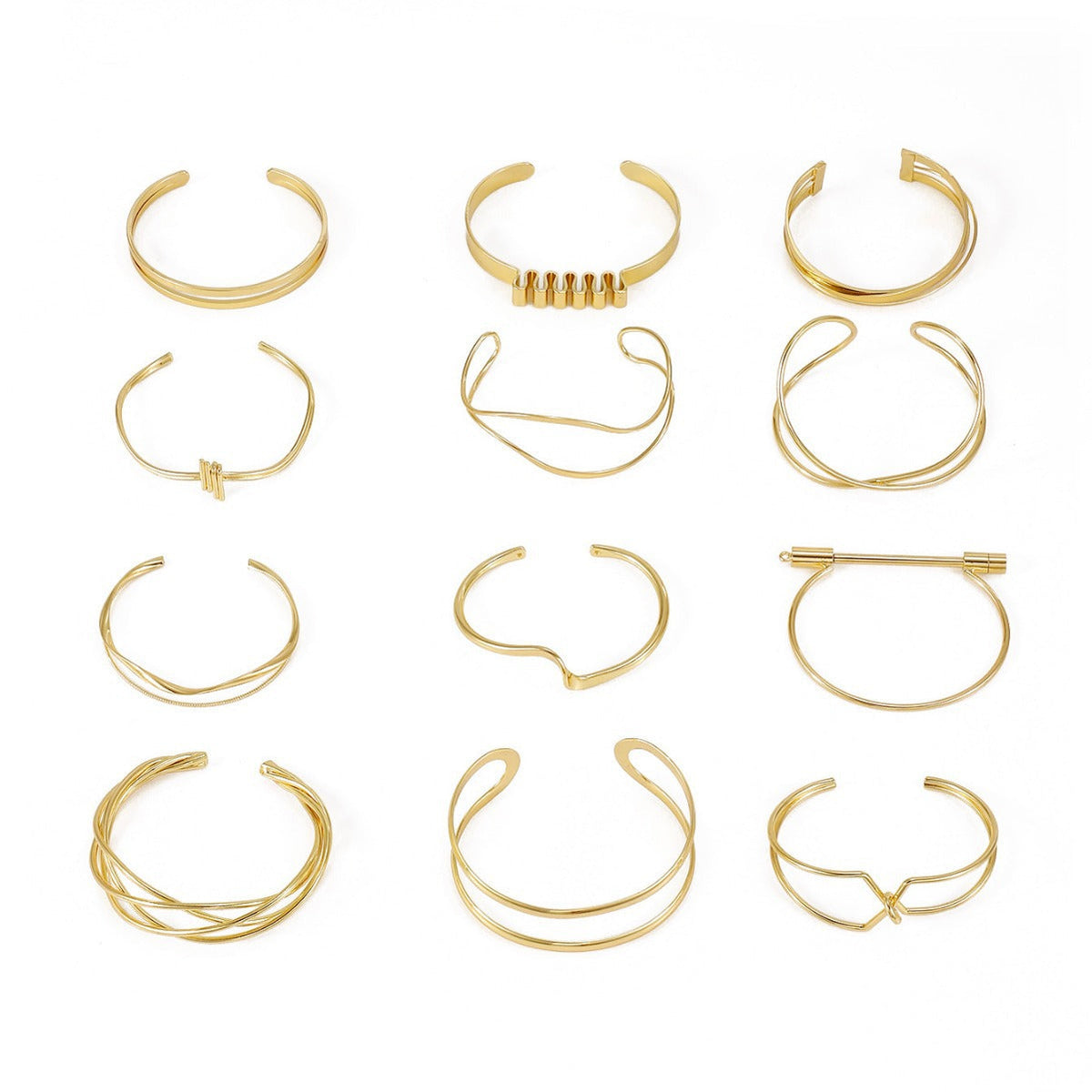Ladies' bangle with elegant curved design Style and Serve