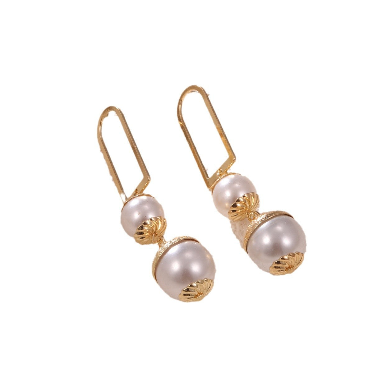 Ladies earrings with elegant pearl design Style and Serve