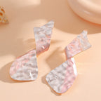 Ladies earrings in modern disc design Style and Serve