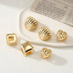 Women's ear clips in elegant shell design Style and Serve