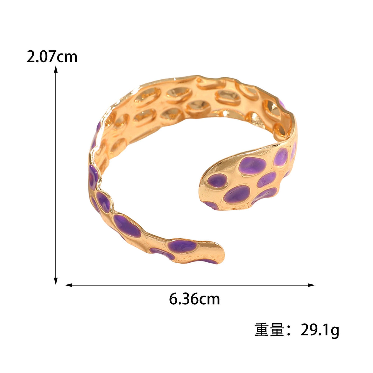 Ladies Open Bangle in Elegant Snake Design Style and Serve