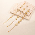 Ladies' bracelet with elegant heart design and fine link chain Style and Serve