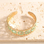 Women's cuff with elegant spiral design Style and Serve