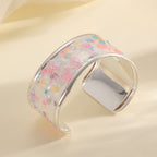 Women's bangle with sparkling star motif Style and Serve