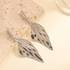 Women's Hanging Earrings in Stylish Leaf Design Style and Serve