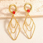 Women's earrings with elegant, shimmering design Style and Serve