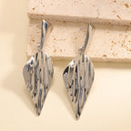 Women's Hanging Earrings in Stylish Leaf Design Style and Serve