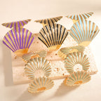Women's bangle with elegant shell design Style and Serve