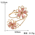 Ladies bracelet with artistic flower design Style and Serve