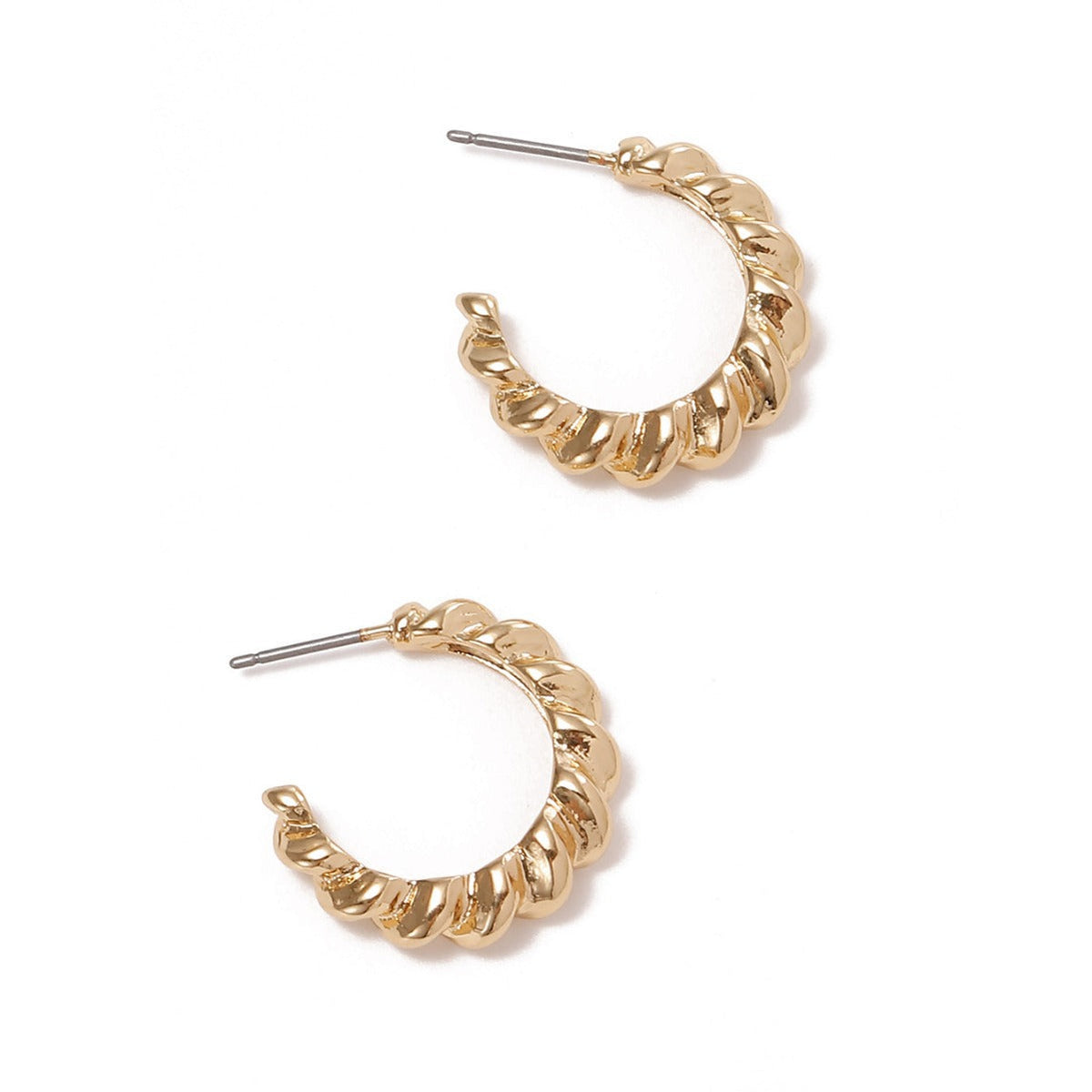 Women Hanging Earrings with Elegant Wave Design Style and Serve