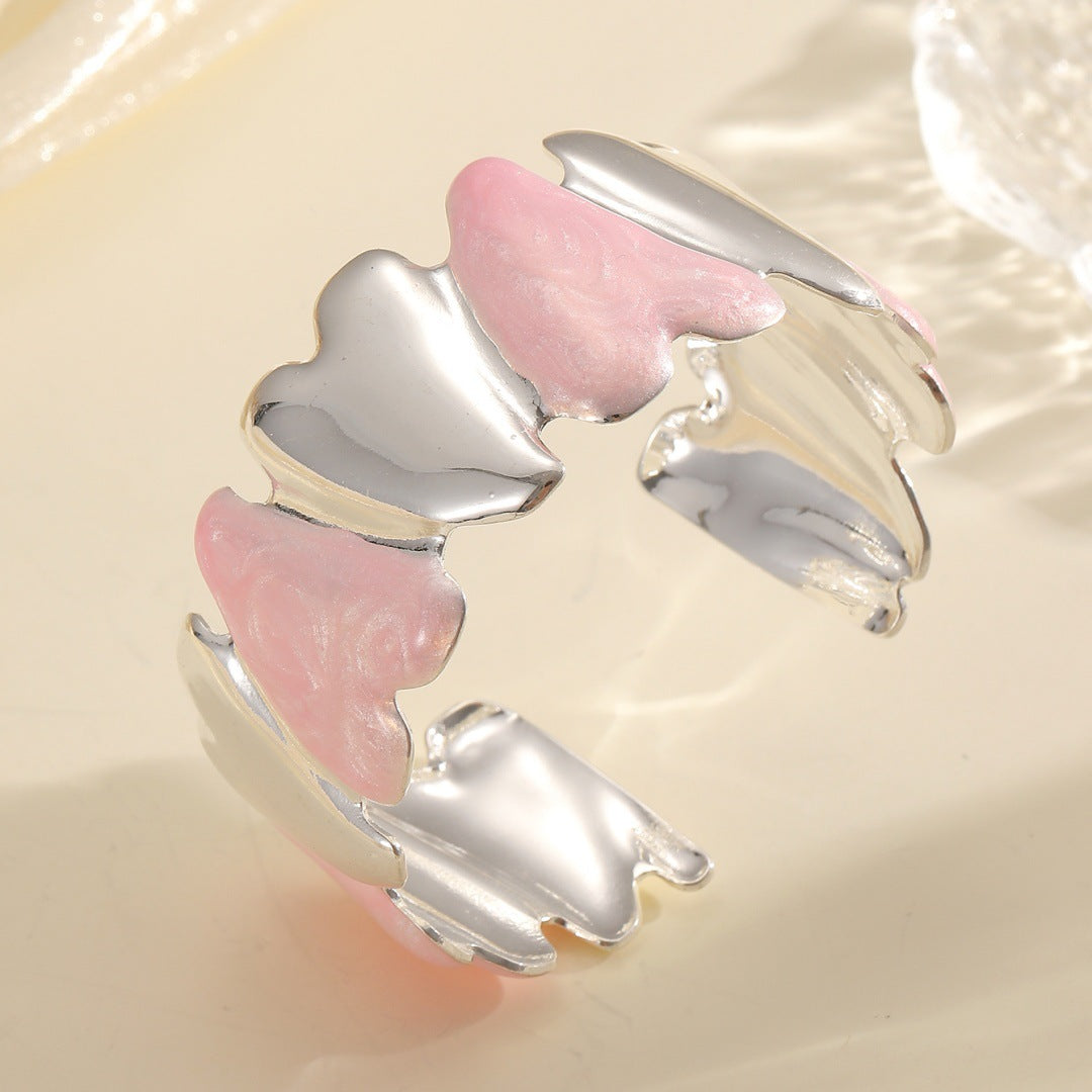 Women's Open Bangle with Modern Design Style and Serve