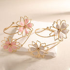Ladies bracelet with artistic flower design Style and Serve