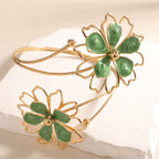Ladies bracelet with artistic flower design Style and Serve